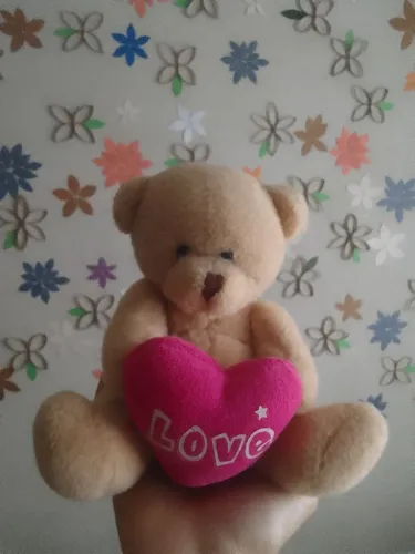 Pelúcia Urso Barrigudo Love