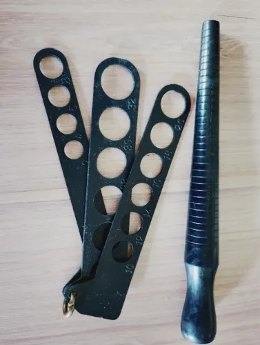 Kit medidor de anel e dedo