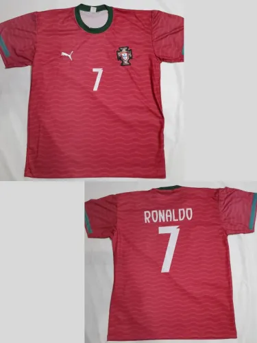 Camisa do Portugal vermelha