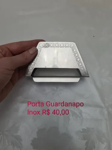 Vende-se porta guardanapo inox