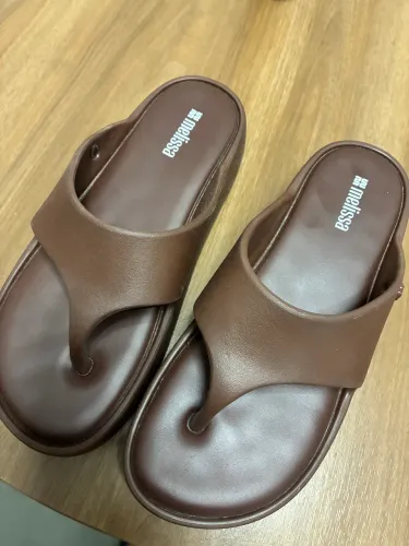 Melissa flatform marrom 36