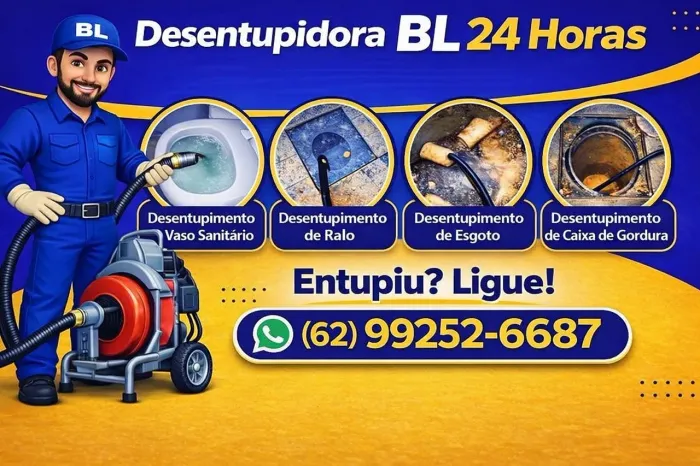 Desentupidora de vaso, ralo, pia, cano, calhas, caixa de gordura, esgoto,