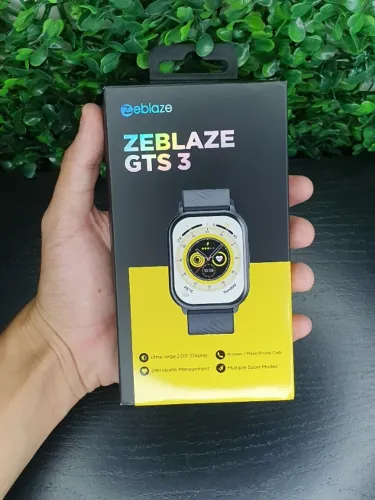 Relógio Original Zeblaze GTS 3 All Black Unissex - Fazemos Entrega
