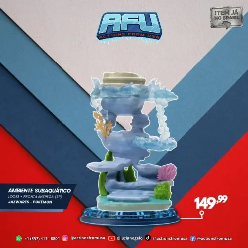Cenário Subaquático Pokémon Select