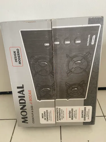 Cooktop 4 bocas - zero nunca usado 