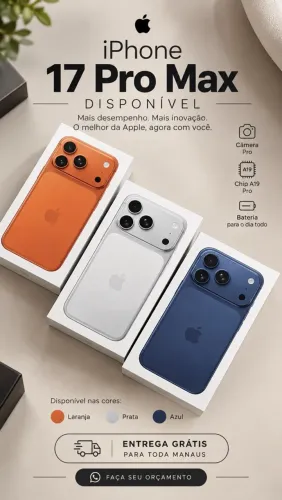 iPhone 17 pro Max 256gb lacrado