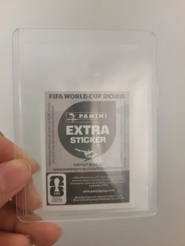 Figurinha Legend prata 2026