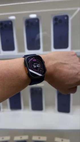 Apple Watch Ultra 3 bateria 100% na garantia Apple