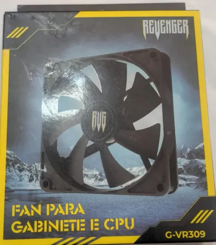 Cooler Revenger G-VR309 Fan Alta Eficiência Silencioso para Gabinete e CPU