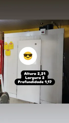 Câmara Frigorífico usada em ótimo estado