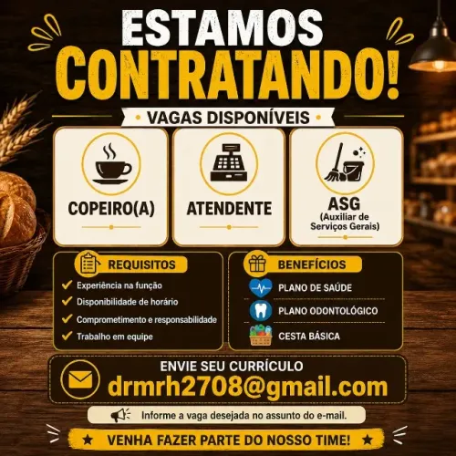 VAGA DE EMPREGO 