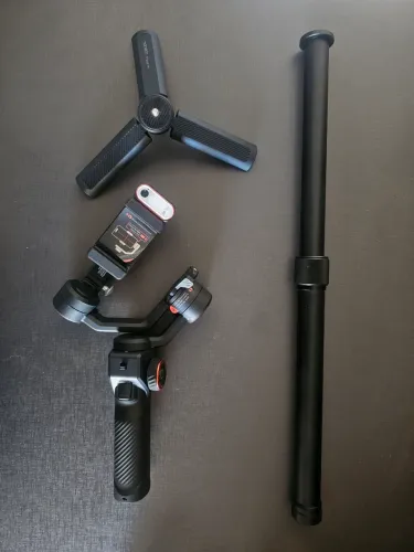 Gimbal Hohem iSteady M6 kit completo + barra de extensão 