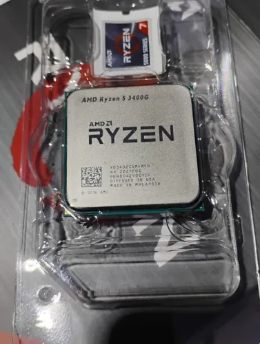 AMD Ryzen 5 3400g Radeon Vega 11 + Cooler Original