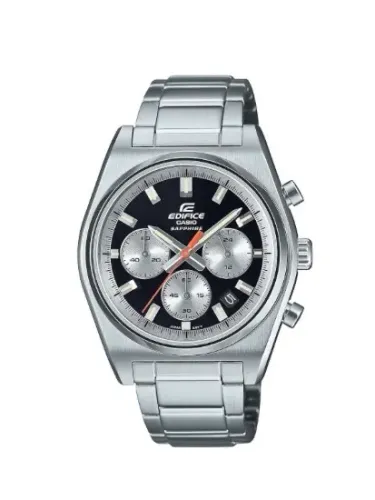 Relógio Casio Edifice Safira Preto Novo