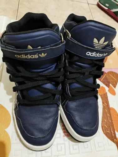 Tênis Adidas Originals Forum Mid Azul Marinho - Tam 39/40 - Original