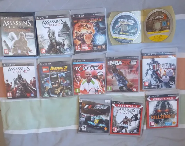 Jogos mídia física PS3 usados
