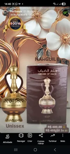 Perfumes Árabes original a partir de R$ 170,00