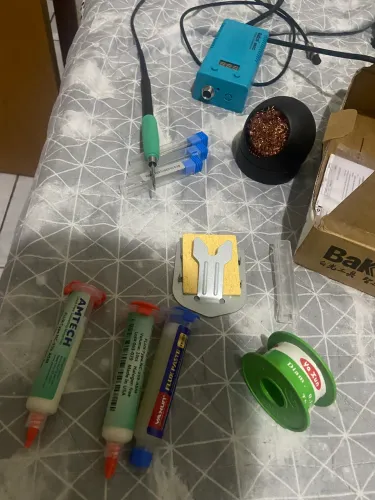 Kit ferro de solda bakon bk950d o kit ai