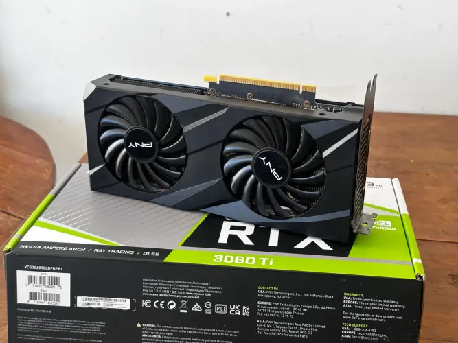 PLACA DE VIDEO RTX 3060TI 8GB PNY