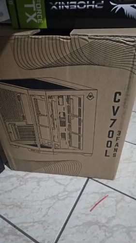 GABINETE NOVO MANCER AQUARIO CV700L COM 3 FANS