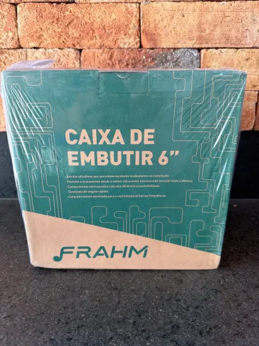 Caixa de Som Frahm 6 polegadas 40W