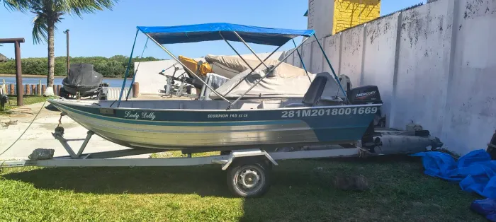 Barco de alumínio Pantanautica scorpion 145