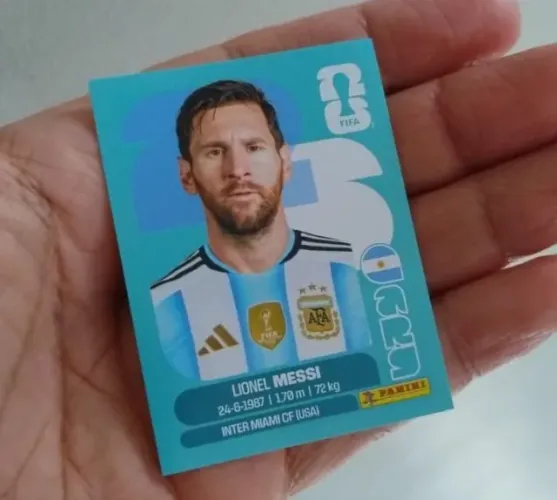 Figurinha LIONEL MESSI - ARG 17  - Copa 2026