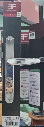 Fechadura perfil estreito