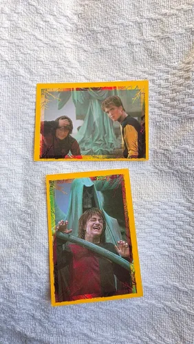 Figurinhas Harry Potter e o Cálice de Fogo