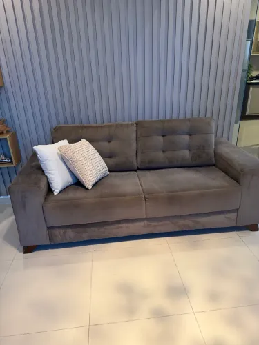 Conjunto sofá 2 e 3 lugares