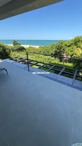 Condomínio Vila Aroeira - Casa triplex Nova Frente mar á venda com 3 suítes sendo uma mást