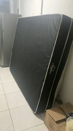 Cama Box King (Colchão + Base) 