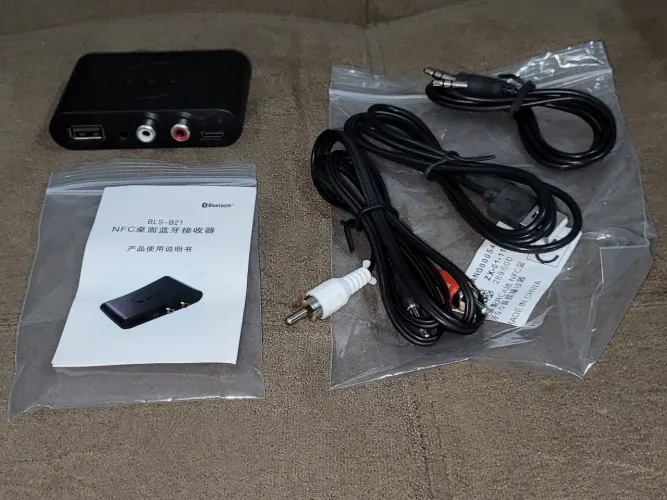 Adaptador Bluetooth com NFC e USB NOVO TV Receiver Home Theater Smart Som Automotivo
