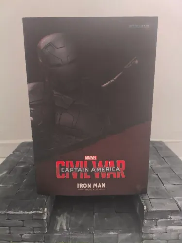 Iron Studios 1/10 Iron man Mark XLVI (Homem de Ferro) Civil War