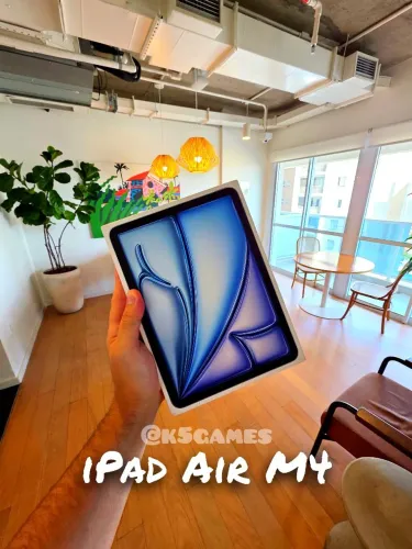 iPad Air M4 13 128GB Azul Lacrado - RETIRE AGORA ABC SP 