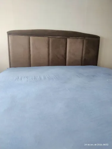 Cama Box King com cabeceira