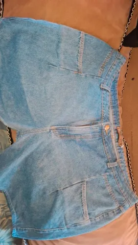 Bermuda jeans feminina