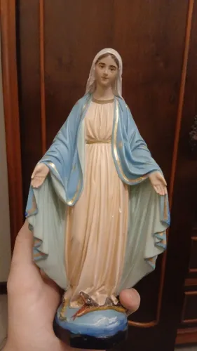 IMAGEM NOSSA SENHORA DAS GRAÇAS ANTIGA