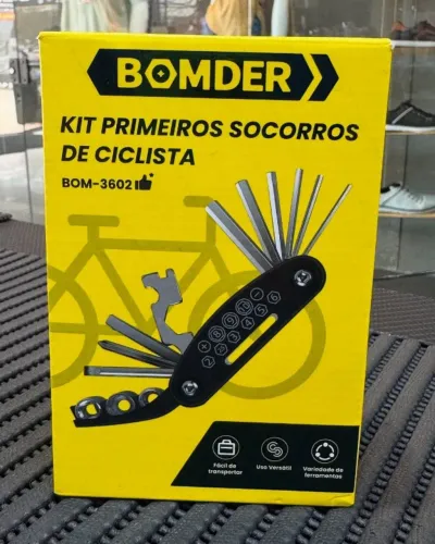 Kit Primeiros Socorros de Ciclista - Entrega Grátis