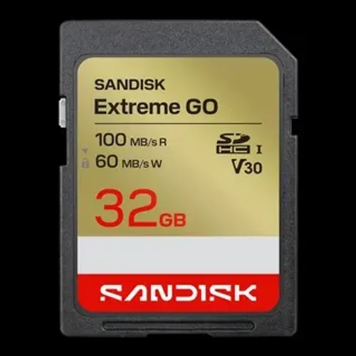 CARTAO DE MEMORIA SD 32GB SANDISK EXTR. GO SDHC UHS-I CLAS. 10 U3 V30 - LOJA DADO DIGITAL