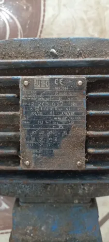 Moto de gaiola trifásico