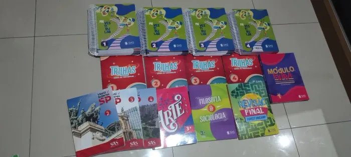 Livros SP Vestibulares SAS Cursinhos 2025