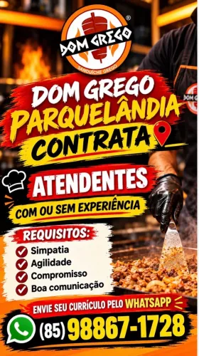 Contratação imediata