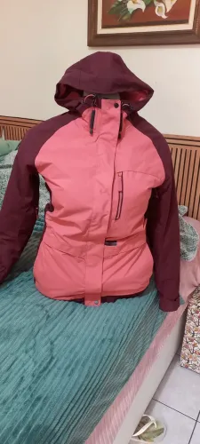 Jaqueta Snowboard Decatlhon Wedze bordo