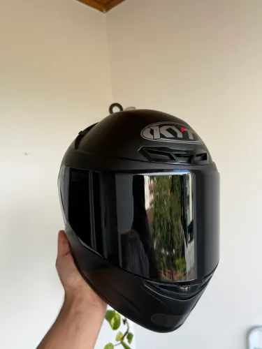 Capacete KYT TT COURSE preto fosco