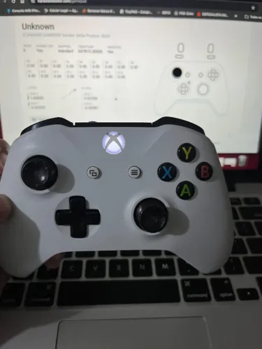 Controle Xbox One S Branco Original Microsoft - Com Defeito