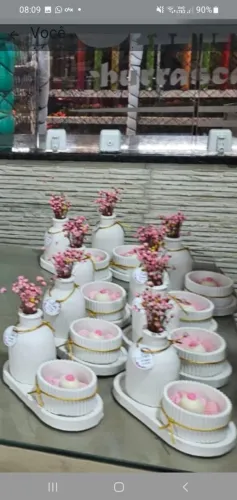 Jarrinhos decorativos personalizados para casamento e festa de 15 anos?
