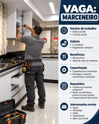 Vaga Marceneiro