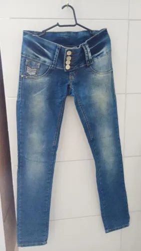 Calça Dins Sawary com Lycra