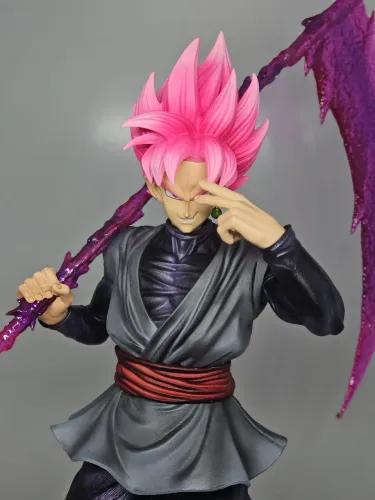 Goku black, 45CM, base com led.